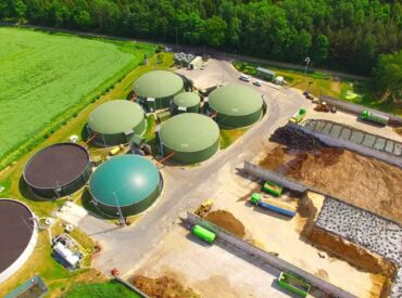 Biogas-plant