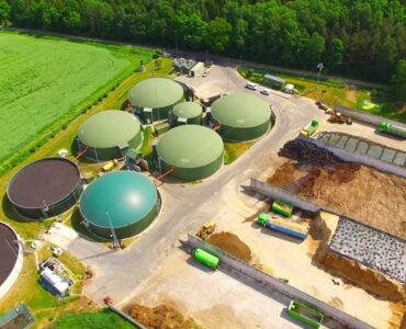 Biogas-plant